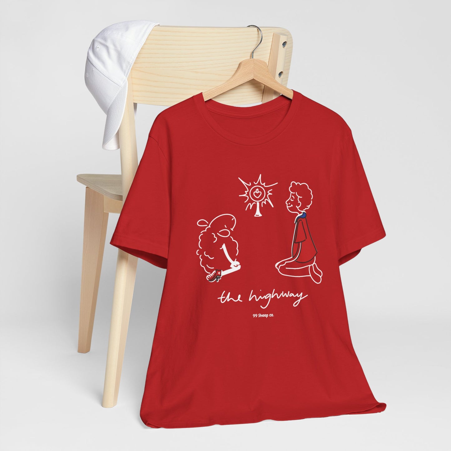 Carlo Acutis The Eucharist - 99 Sheep Signature Collection - Premium Unisex Adult Tee Shirt