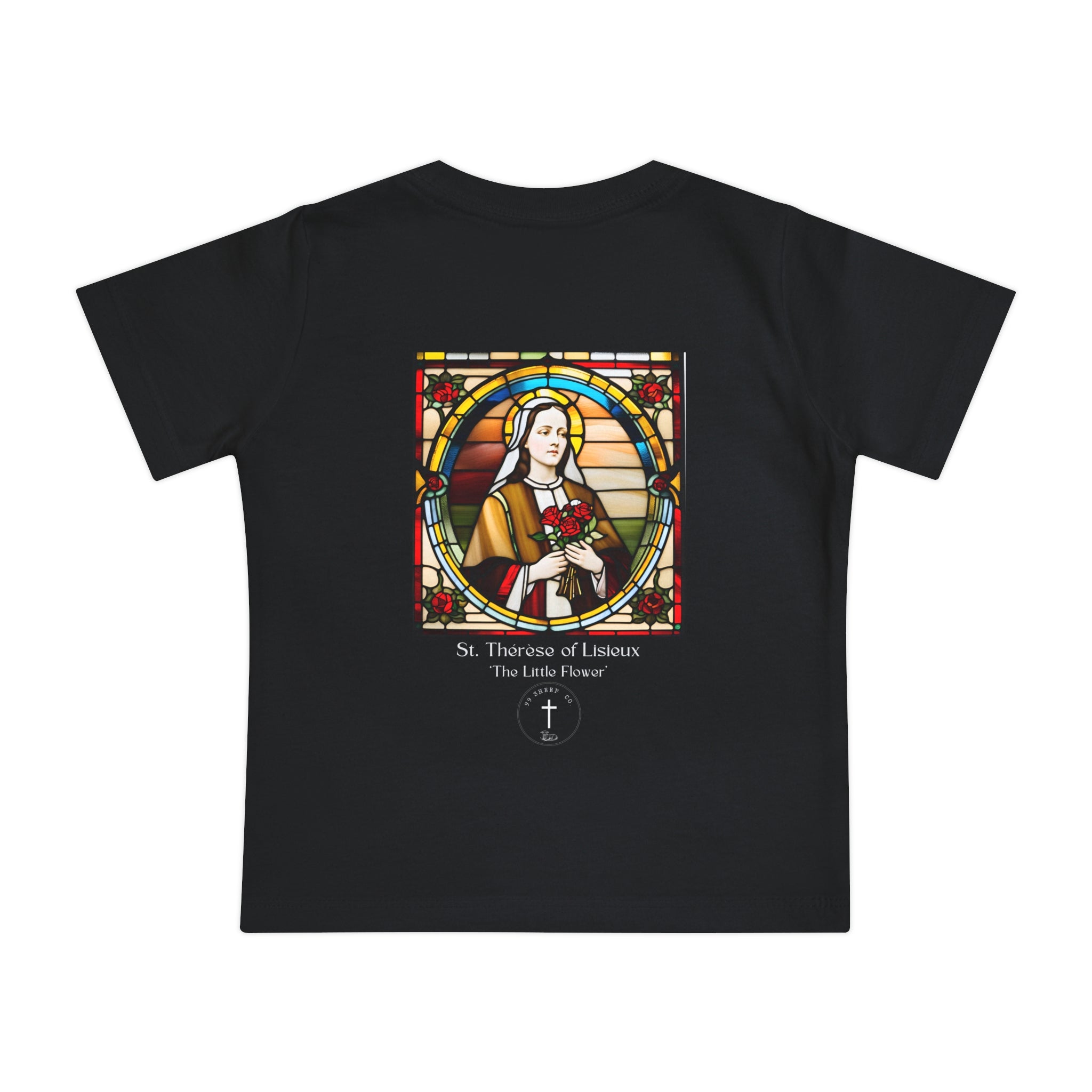 St. Therese of Lisieux Design - Premium Unisex Baby T-Shirt