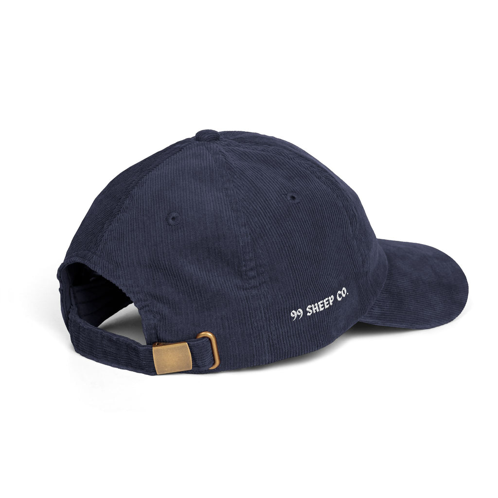 AMDG Vintage Embroidery Corduroy Cap