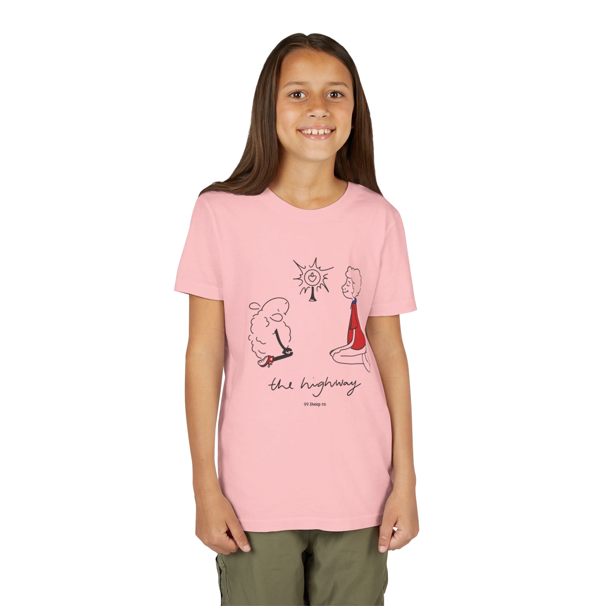 Carlo Acutis The Eucharist - 99 Sheep Signature Collection - Premium Unisex Youth Shirt