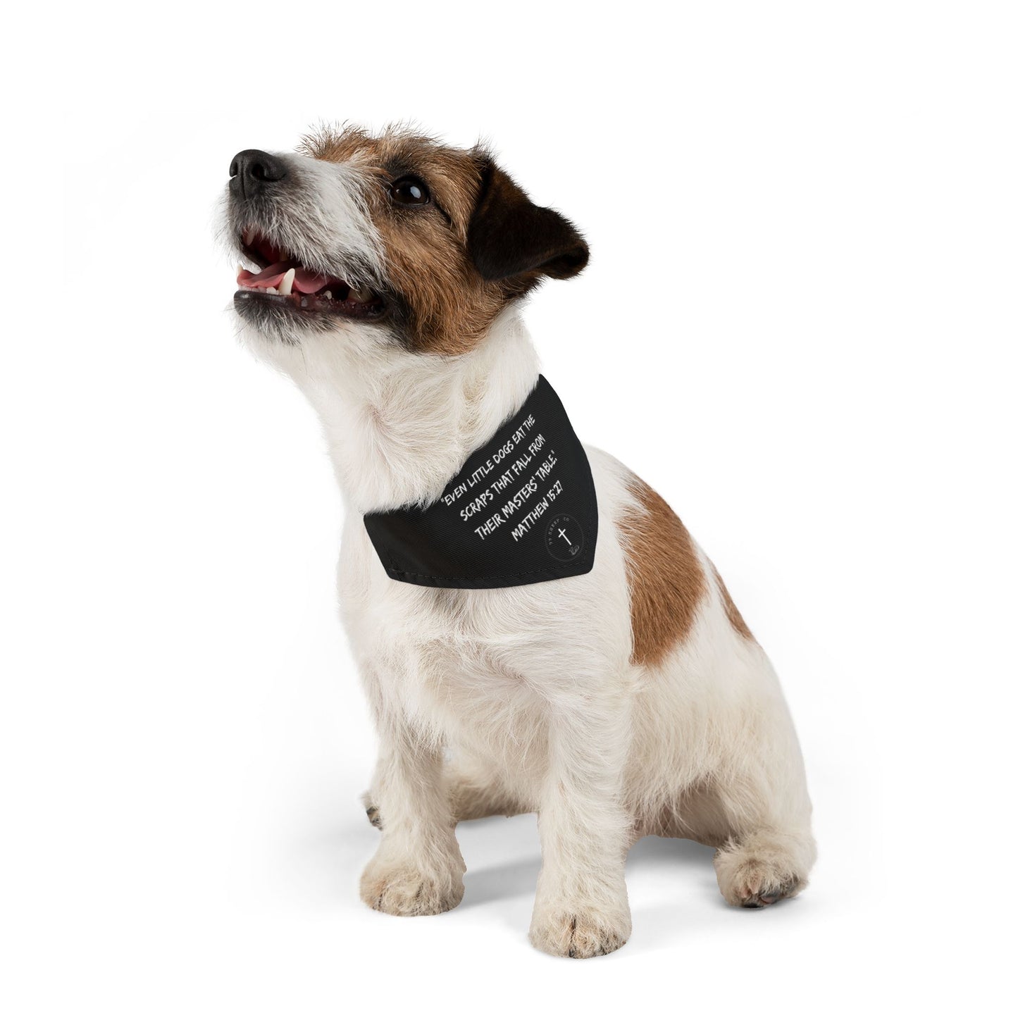 Even Little Dogs - Matthew 15: 26 - Pet Bandana