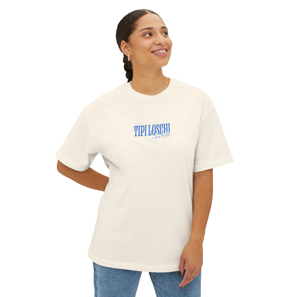 St. Pier Giorgio Frassati - Unisex Oversized Boxy Tee