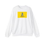 Our Lady Treads Where She Pleases - Premium Unisex Drop Shoulder Sweatshirt