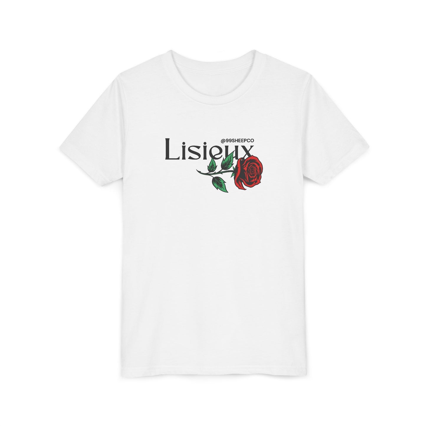 St. Therese of Lisieux Design - Unisex - Youth Short Sleeve Tee - Graphic Shirt