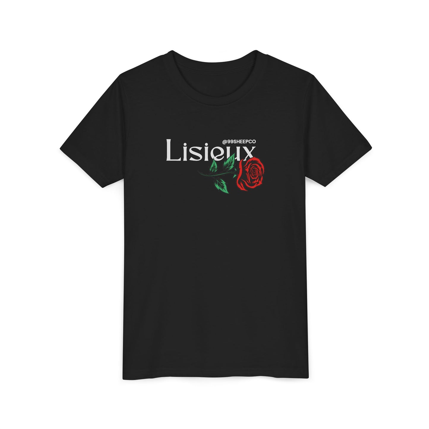 St. Therese of Lisieux Design - Unisex - Youth Short Sleeve Tee - Graphic Shirt