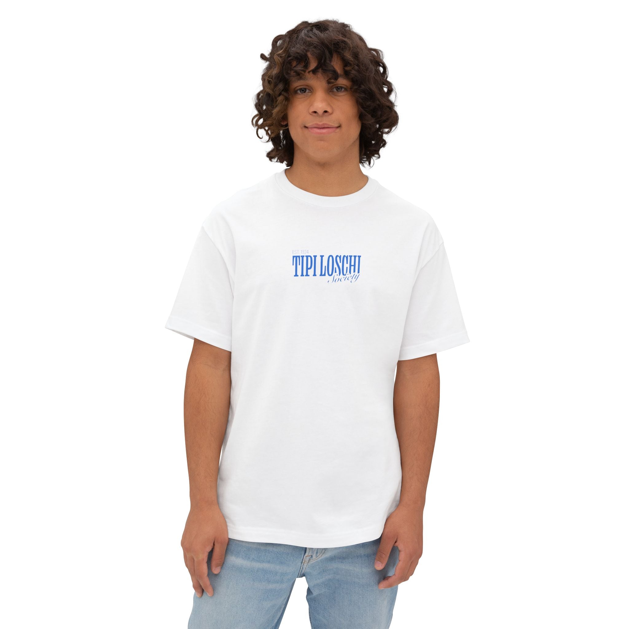St. Pier Giorgio Frassati - Unisex Oversized Boxy Tee