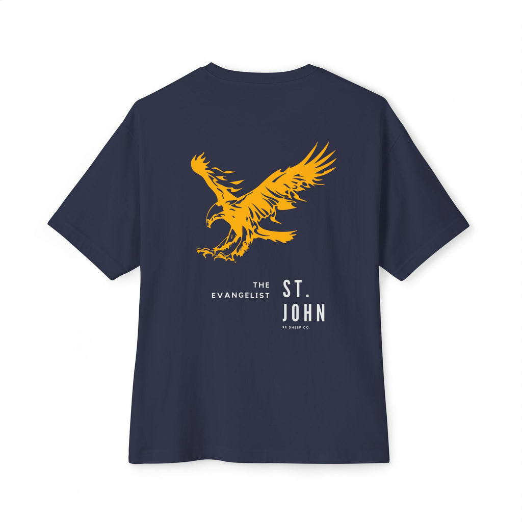 John 1:5 - Unisex Oversized Boxy Tee