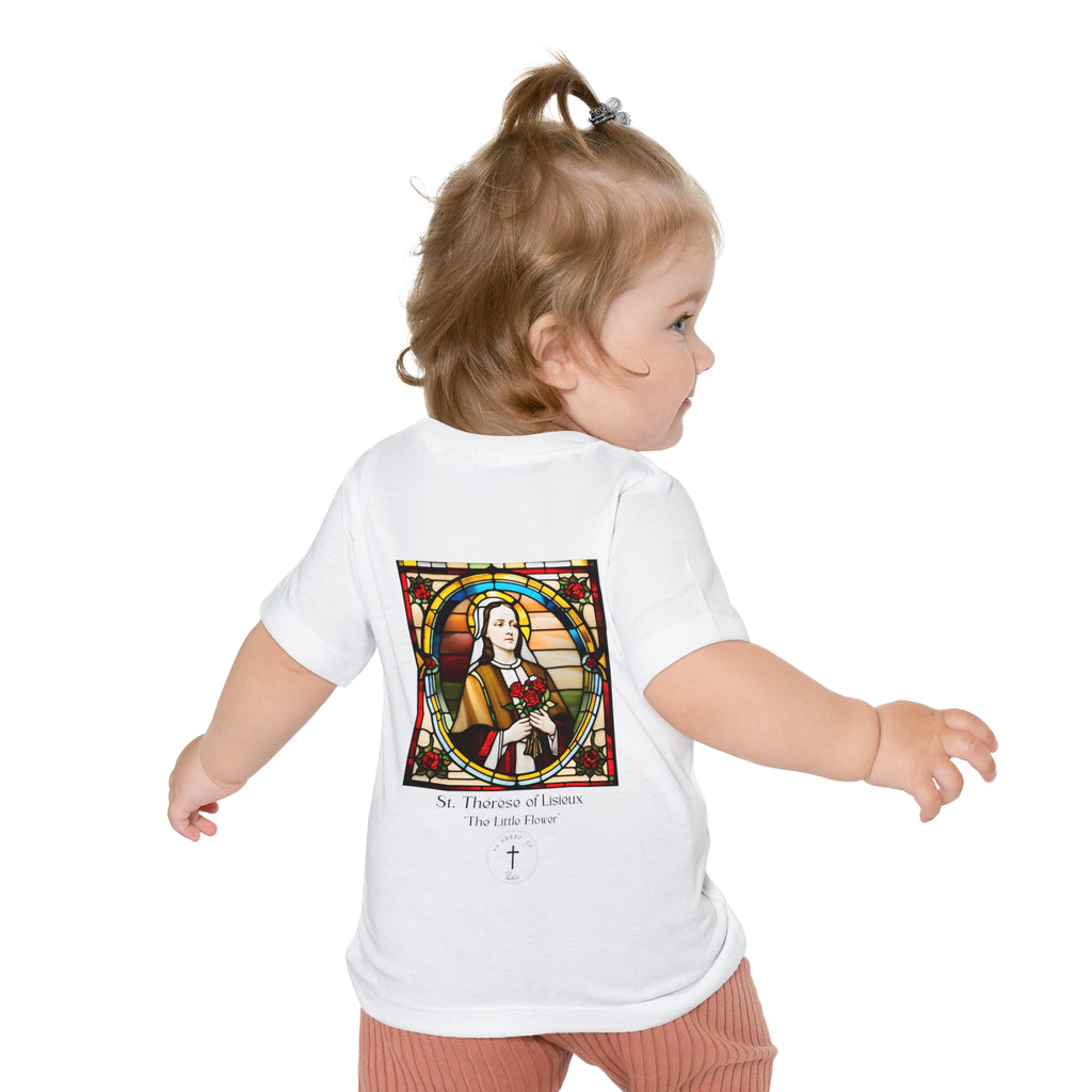 St. Therese of Lisieux Design - Premium Unisex Baby T-Shirt