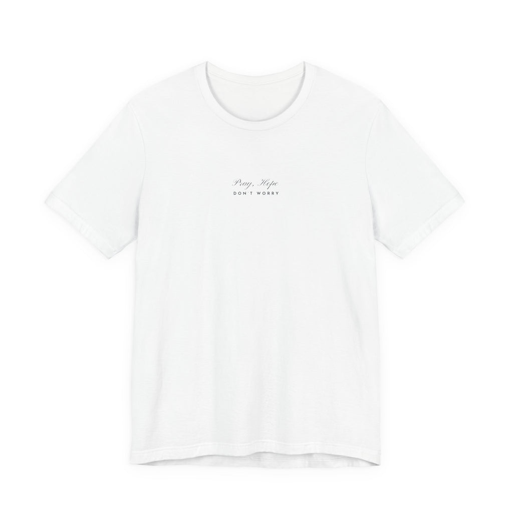 Padre Pio × Italy — "Pray, Hope, Don't Worry" Tee | Saints of the Pitch