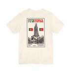 Our Lady of Fátima Catholic T-Shirt · Portugal Soccer Tee · Marian Devotion Apparel · Made in USA · 100% Profits Donated · 2026