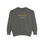 Motherhood | Our Lady of Sorrows - Premium Catholic Garment Dyed Sweatshirt
