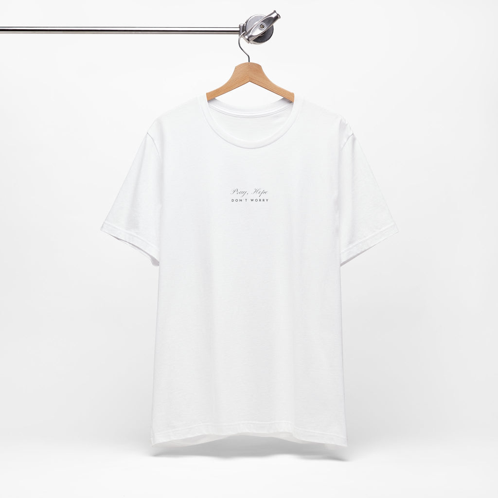 Padre Pio × Italy — "Pray, Hope, Don't Worry" Tee | Saints of the Pitch
