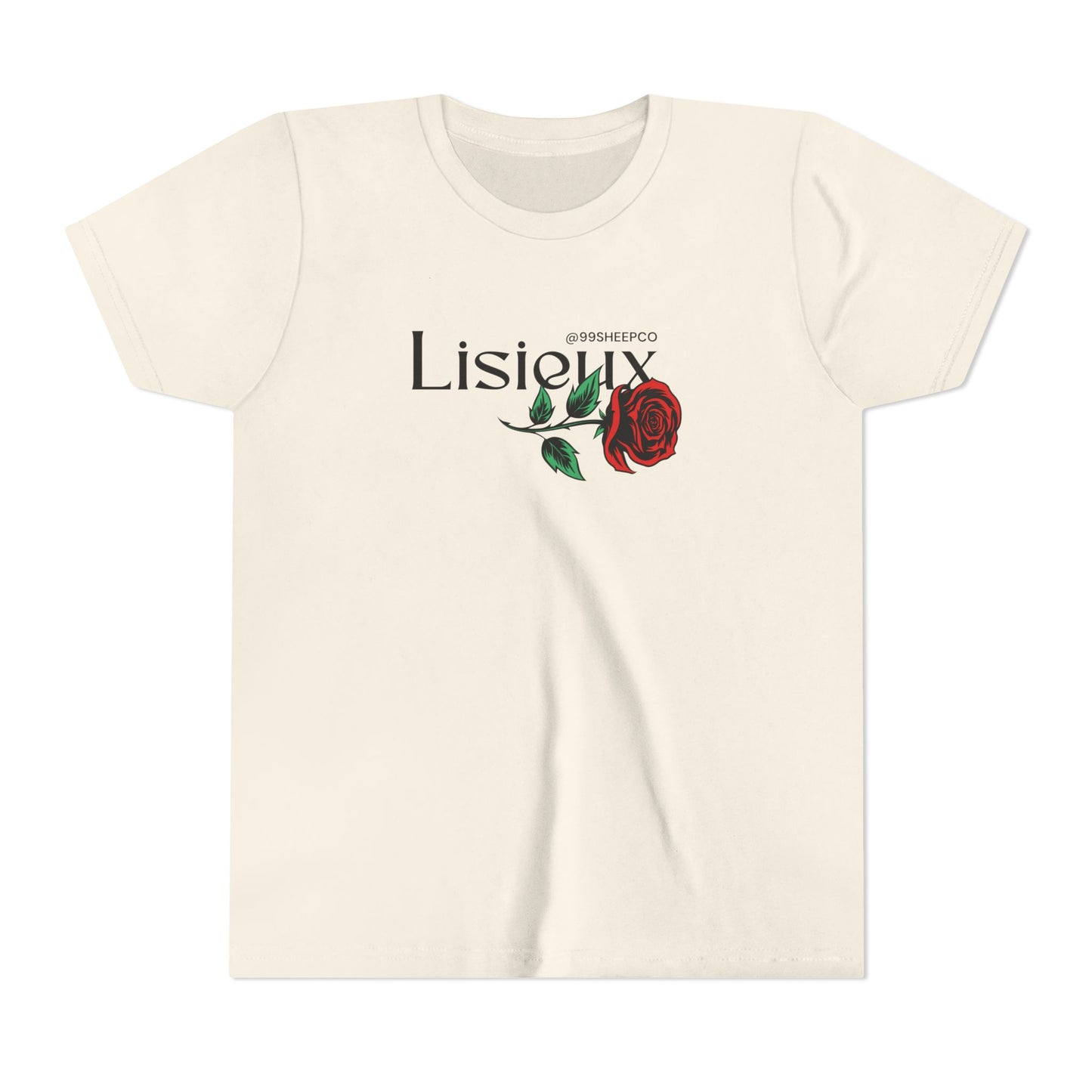 St. Therese of Lisieux Design - Unisex - Youth Short Sleeve Tee - Graphic Shirt