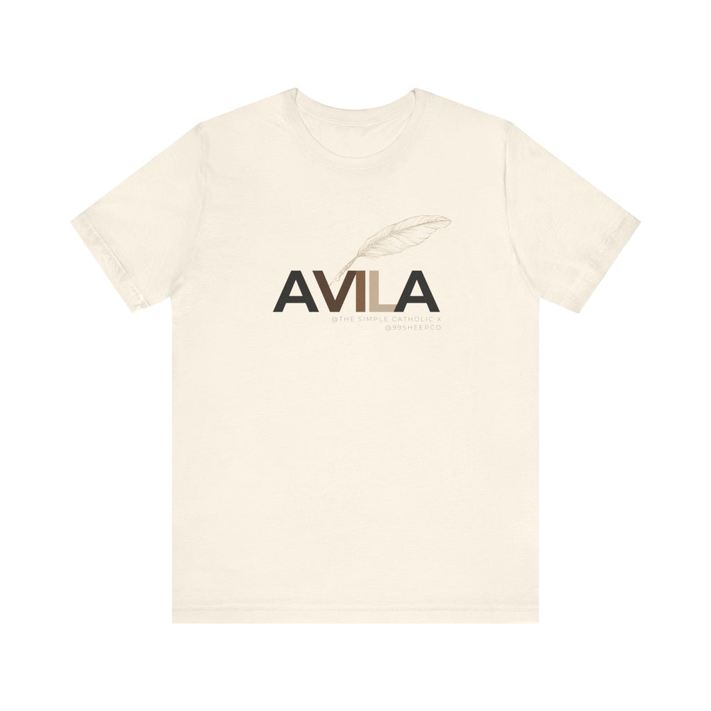 St Teresa of Avila (@TheSimpleCatholic) - Premium Unisex Tee