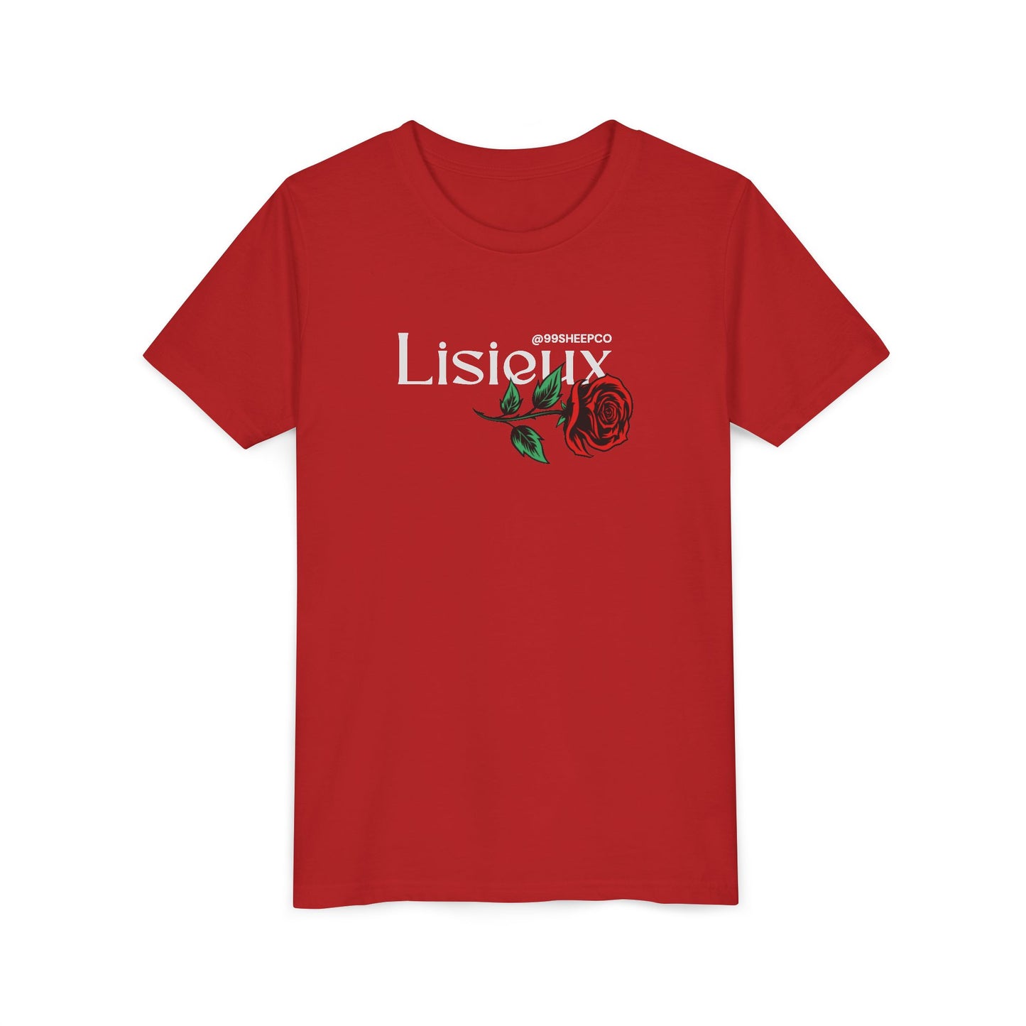 St. Therese of Lisieux Design - Unisex - Youth Short Sleeve Tee - Graphic Shirt