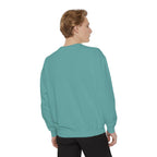 Motherhood | Our Lady of Sorrows - Premium Catholic Garment Dyed Sweatshirt