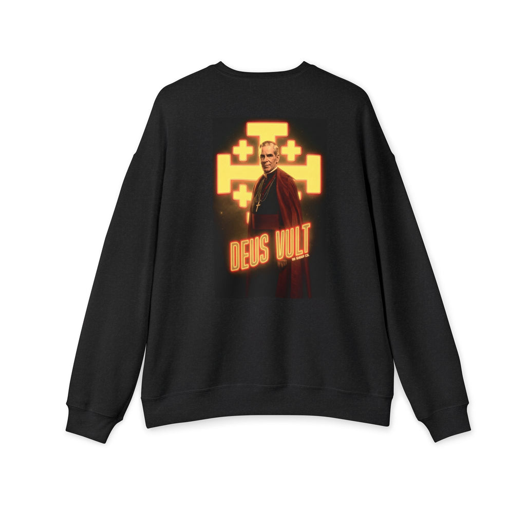 Ven. Fulton Sheen - Deus Vult - Premium Unisex Sweatshirt