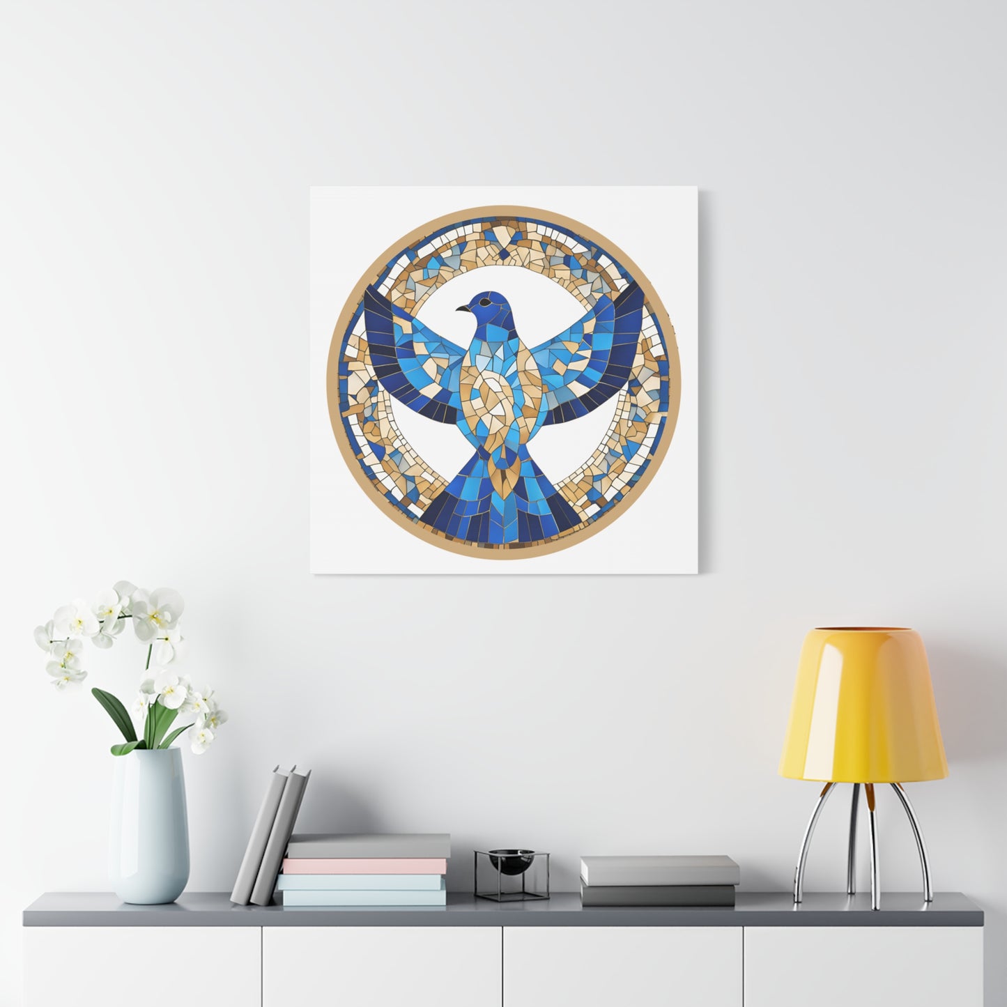 Holy Spirit Mosaic - Classic Canvas