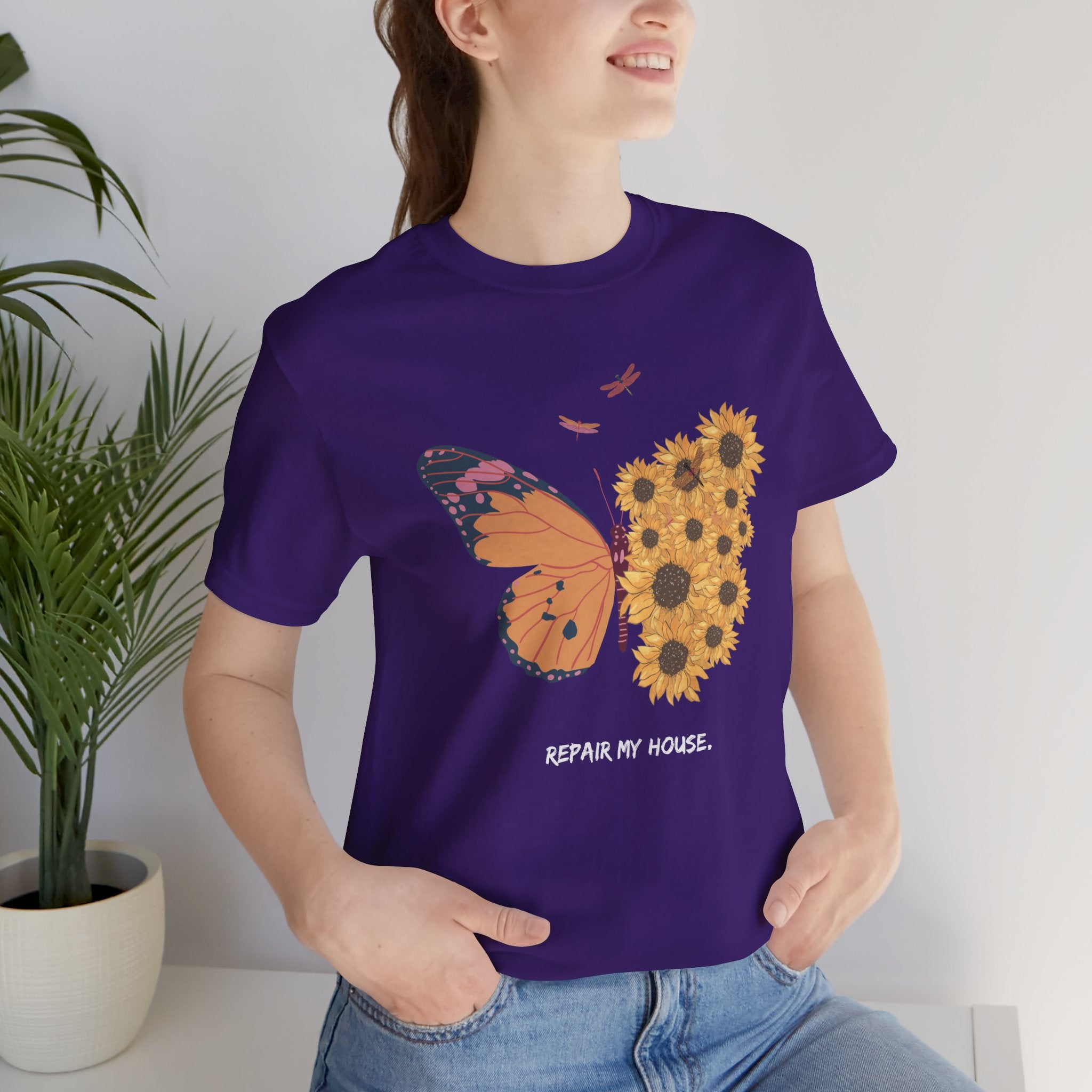 St. Francis - Butterfly - Premium Graphic Tee