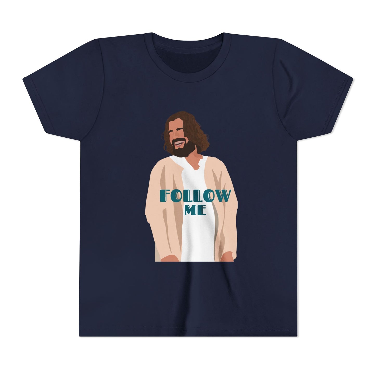 Jesus - Follow Me - 99 Sheep Signature Collection - Premium Unisex Youth Shirt