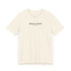 Christ is Lord - Minimal Gothic Print - Premium Unisex Tee