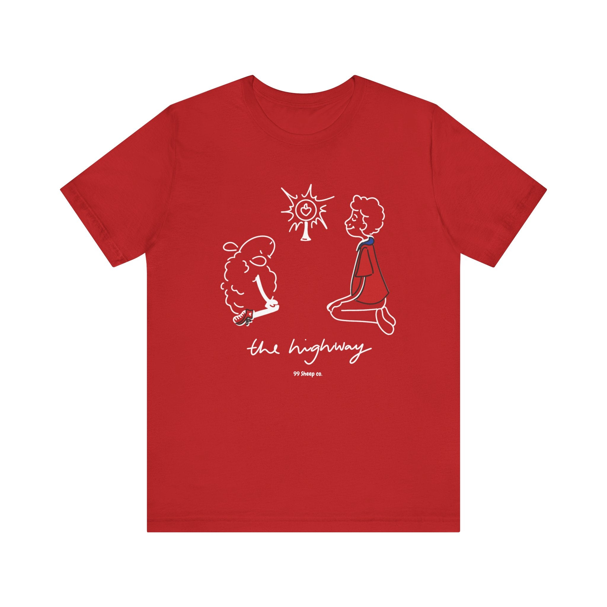 Carlo Acutis The Eucharist - 99 Sheep Signature Collection - Premium Unisex Adult Tee Shirt