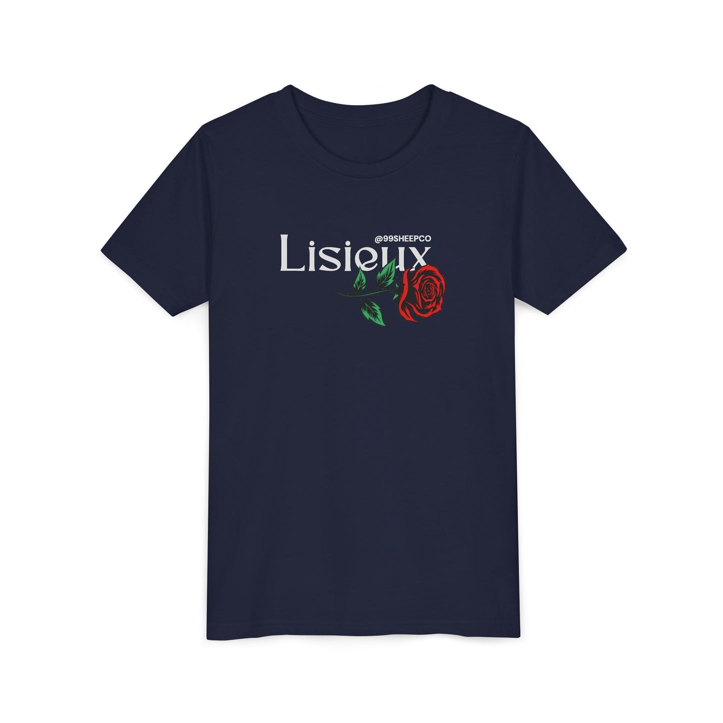 St. Therese of Lisieux Design - Unisex - Youth Short Sleeve Tee - Graphic Shirt