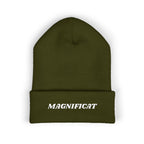 Magnificat Embroidered Cuffed Beanie Unisex