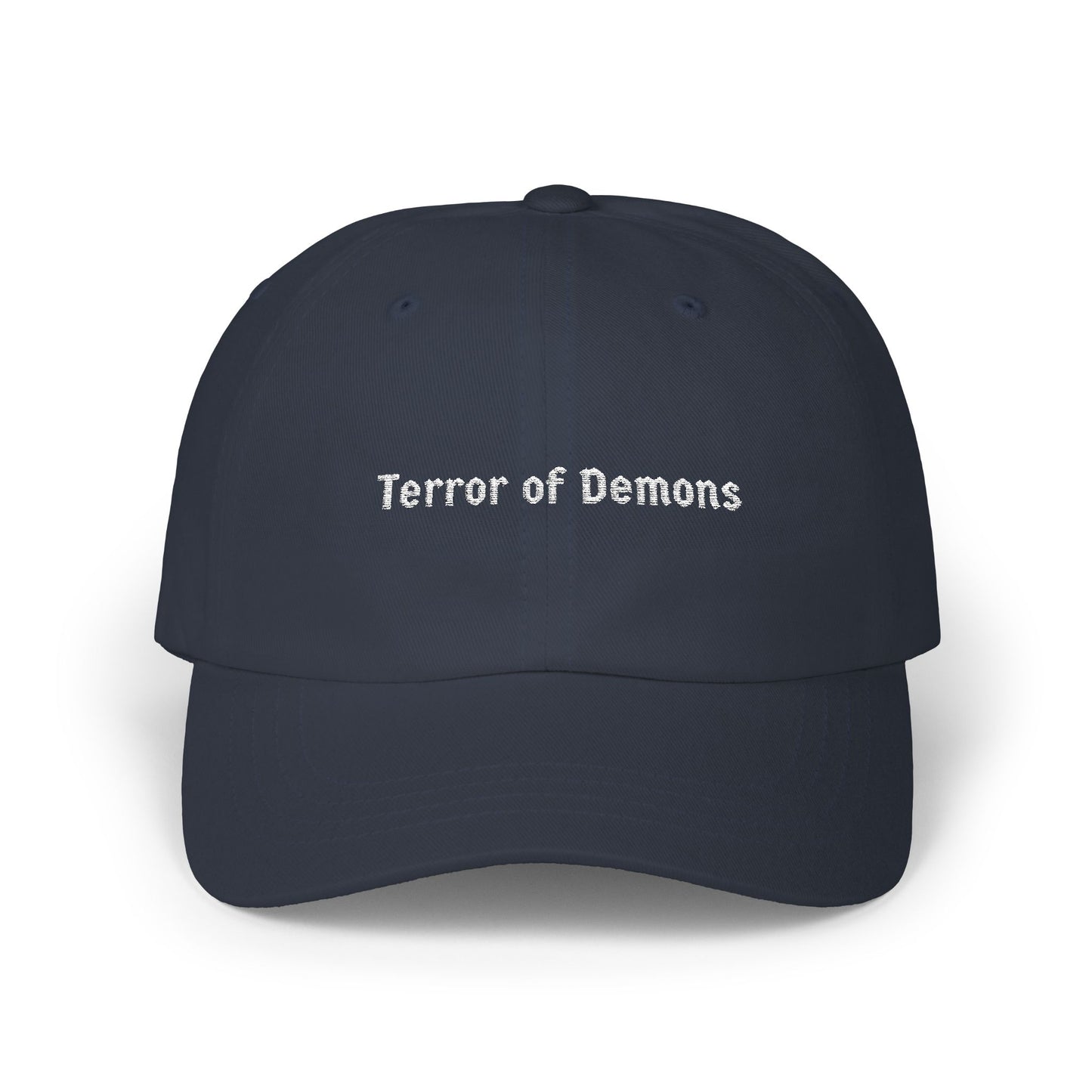 St. Joseph - Terror of Demons - Classic Dad Cap (White Embroidery)