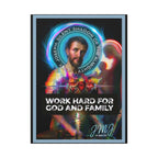 St. Joseph 'Virtuous Men' - Graphic Canvas — Stretched Matte Wall Art