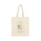 The Little Gluten Free Flower Cotton Canvas Tote Bag