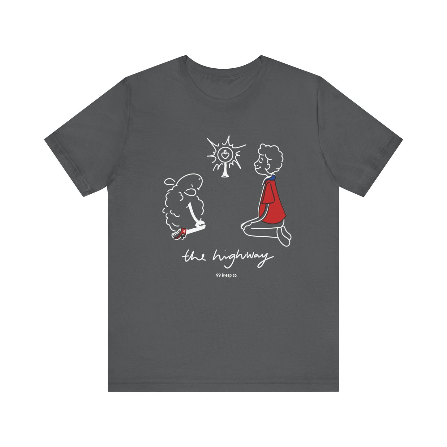 Carlo Acutis The Eucharist - 99 Sheep Signature Collection - Premium Unisex Adult Tee Shirt
