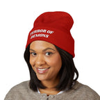 Terror of Demons Embroidered Cuffed Beanie Unisex