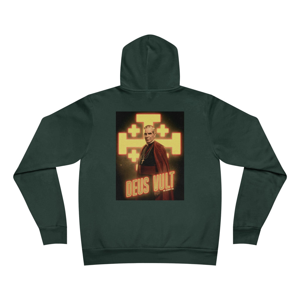 Ven. Fulton Sheen - Deus Vult - Premium Unisex Hoodie