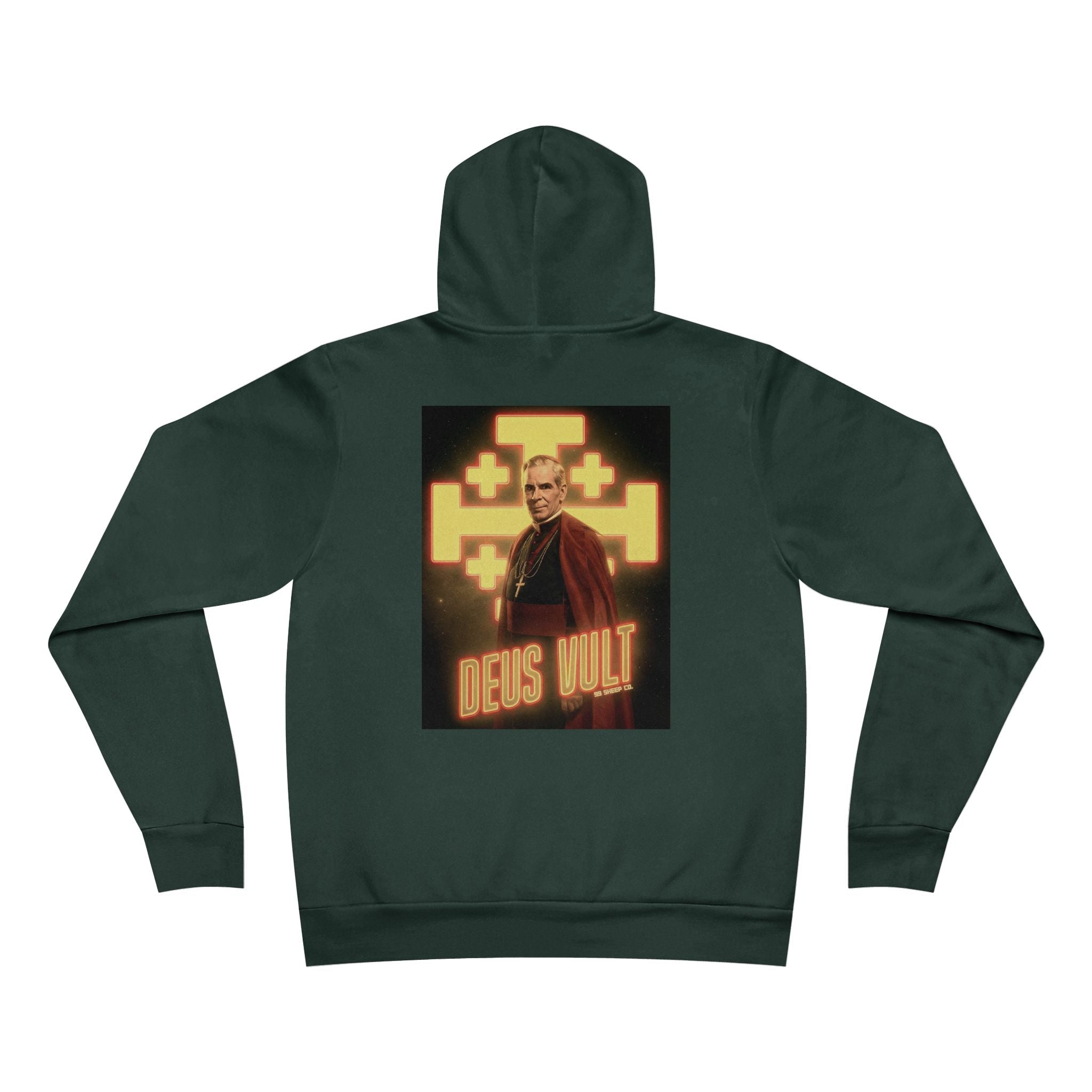 Ven. Fulton Sheen - Deus Vult - Premium Unisex Hoodie