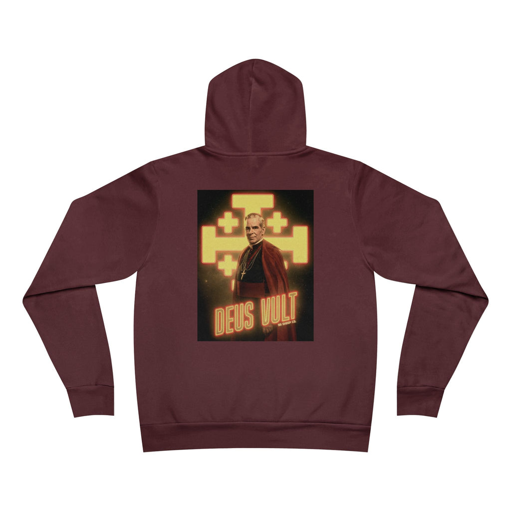 Ven. Fulton Sheen - Deus Vult - Premium Unisex Hoodie
