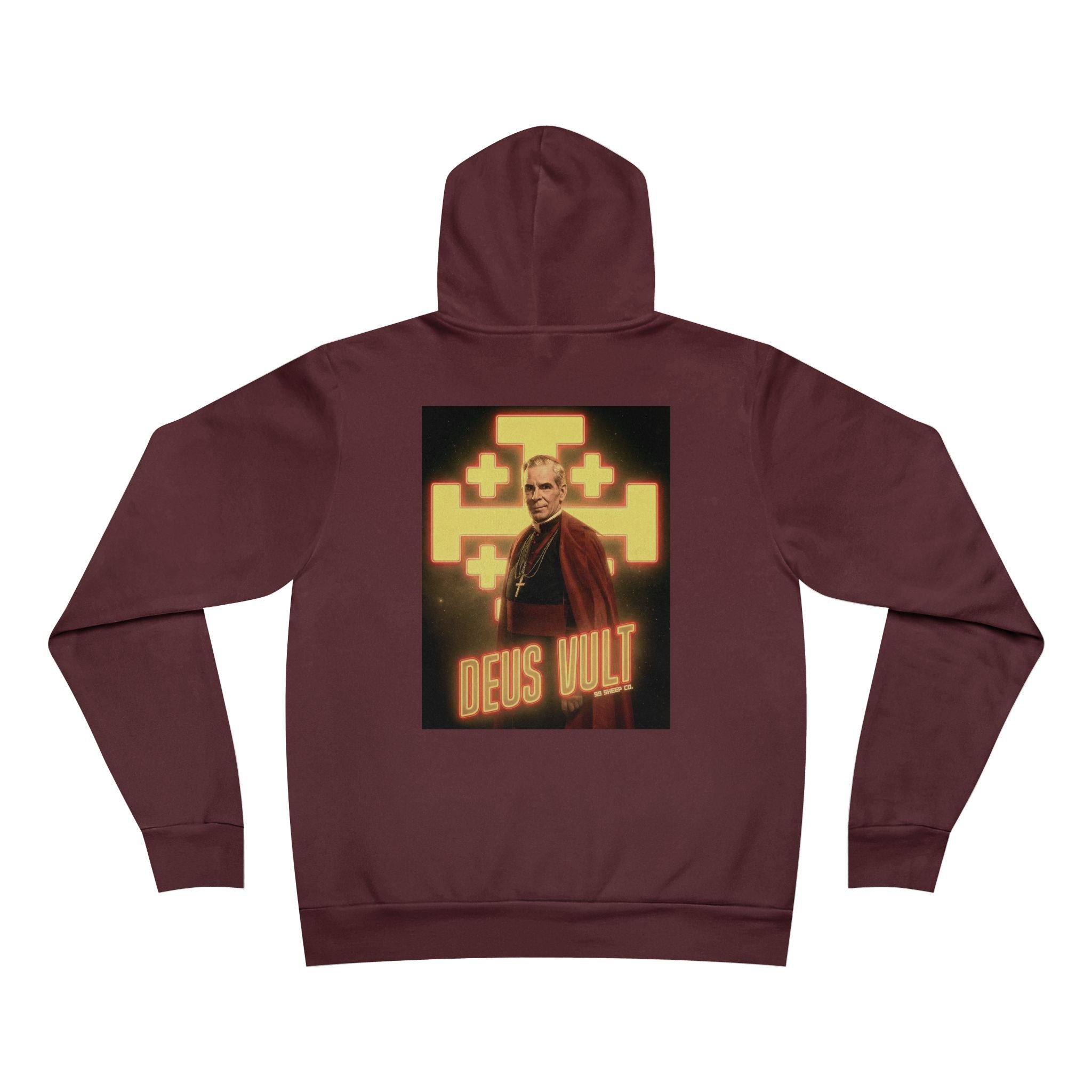 Ven. Fulton Sheen - Deus Vult - Premium Unisex Hoodie