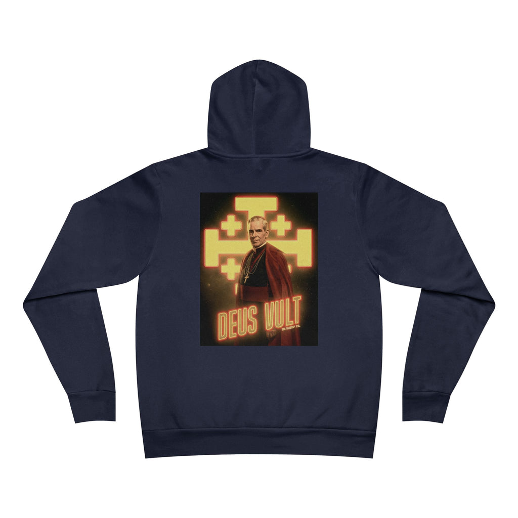 Ven. Fulton Sheen - Deus Vult - Premium Unisex Hoodie