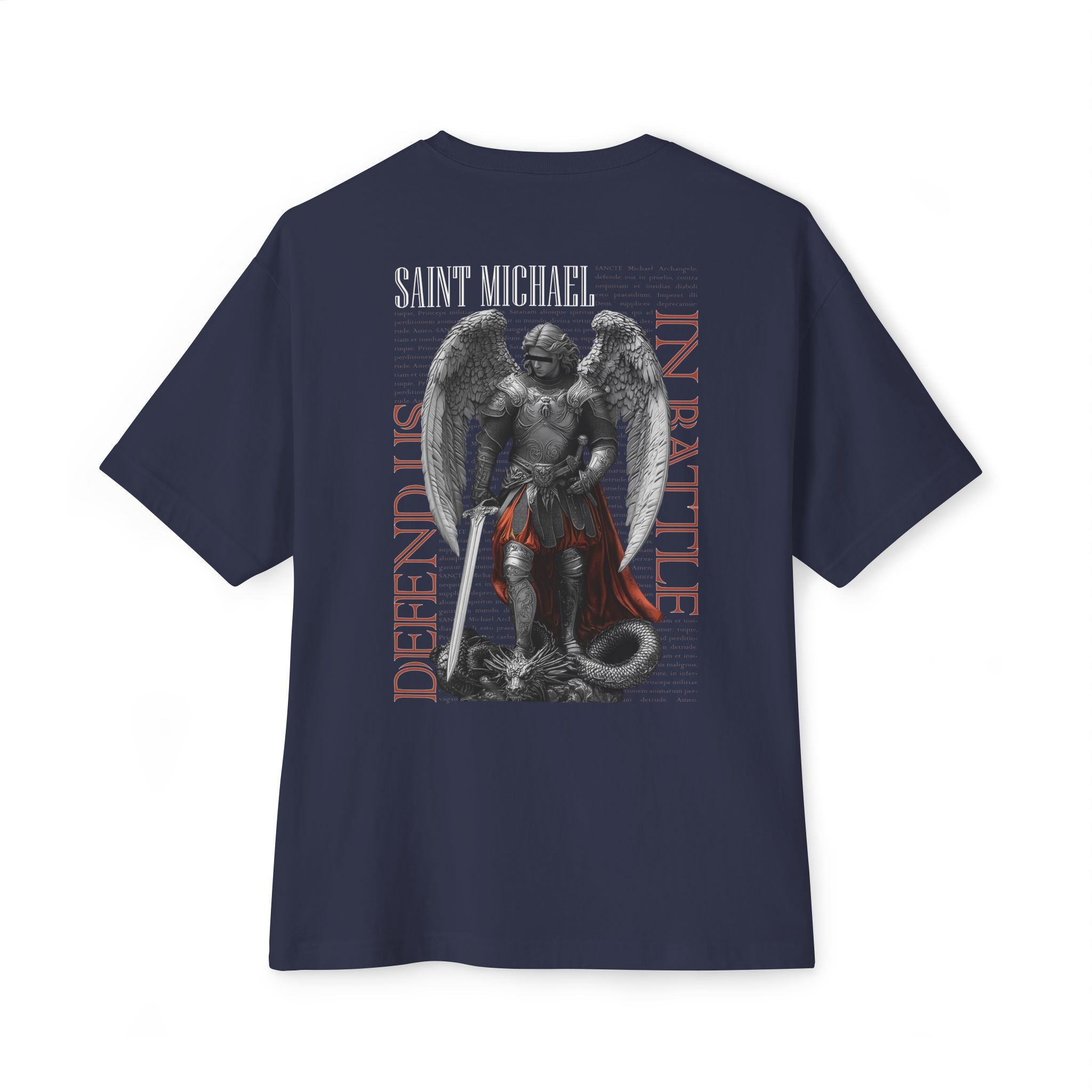 St. Michael the Archangel -  Unisex Oversized Boxy Tee