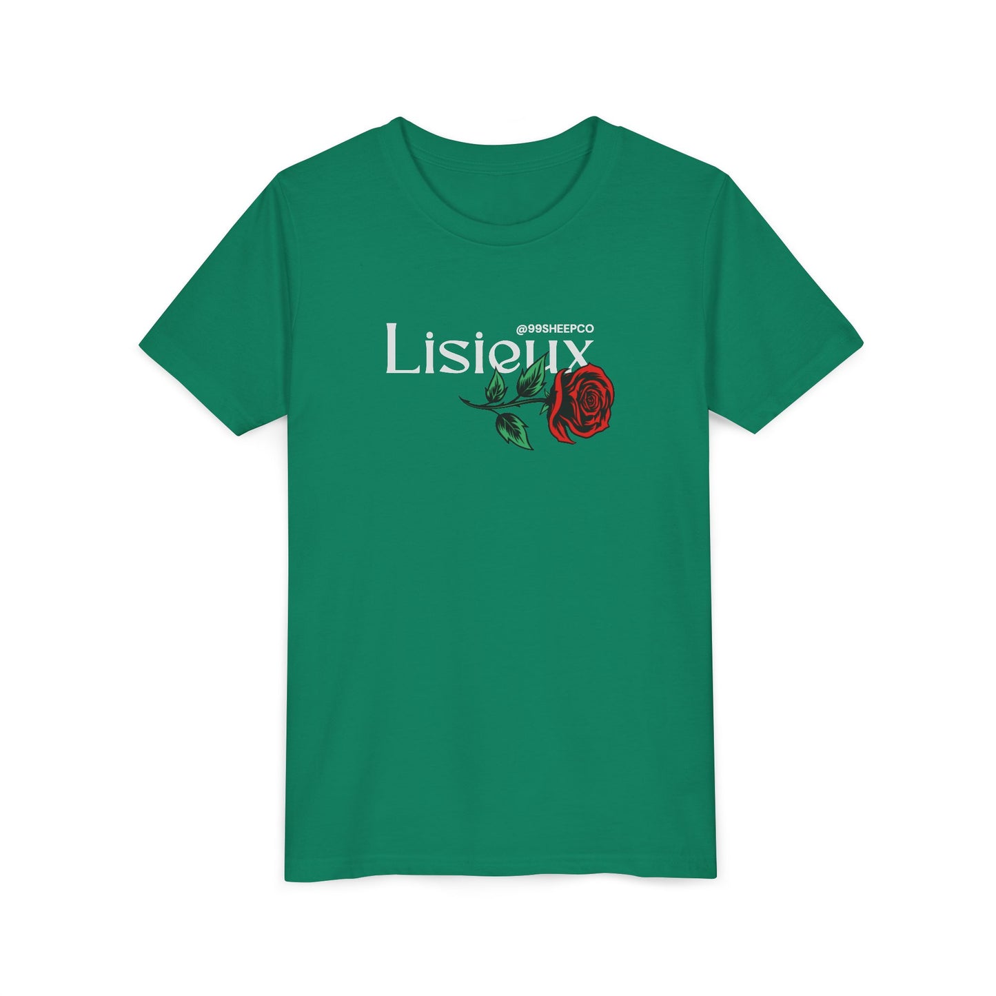 St. Therese of Lisieux Design - Unisex - Youth Short Sleeve Tee - Graphic Shirt