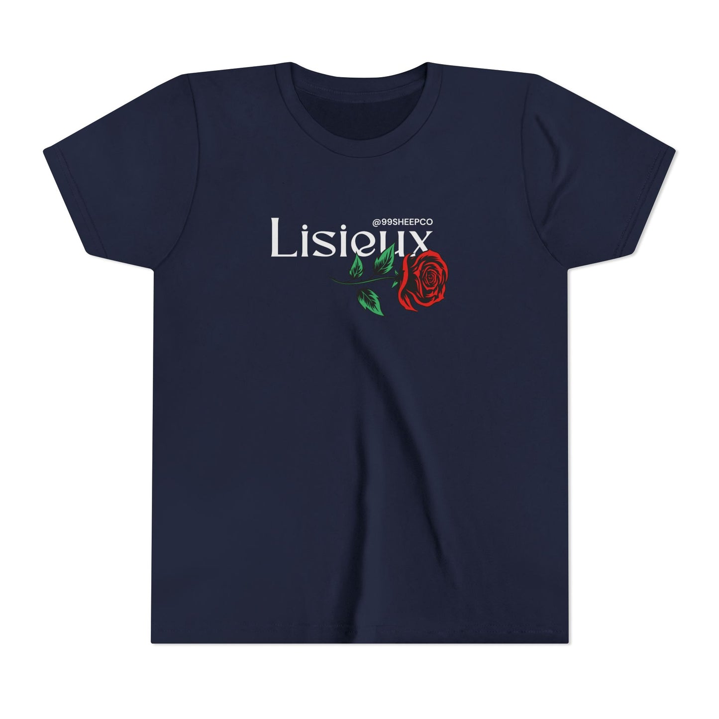 St. Therese of Lisieux Design - Unisex - Youth Short Sleeve Tee - Graphic Shirt