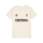 Our Lady of Fátima Catholic T-Shirt · Portugal Soccer Youth Tee · Unisex Marian Devotion Apparel · Made in USA · 100% Profits Donated · 2026