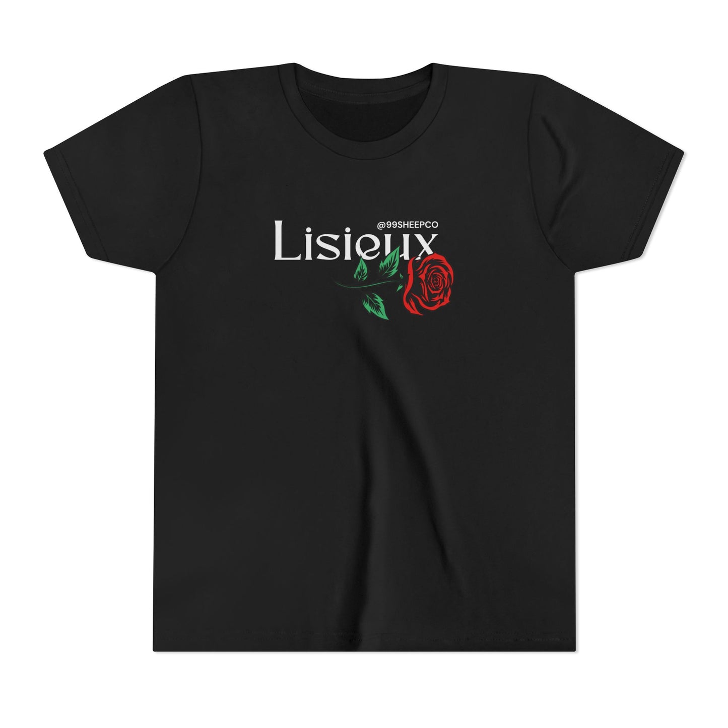 St. Therese of Lisieux Design - Unisex - Youth Short Sleeve Tee - Graphic Shirt