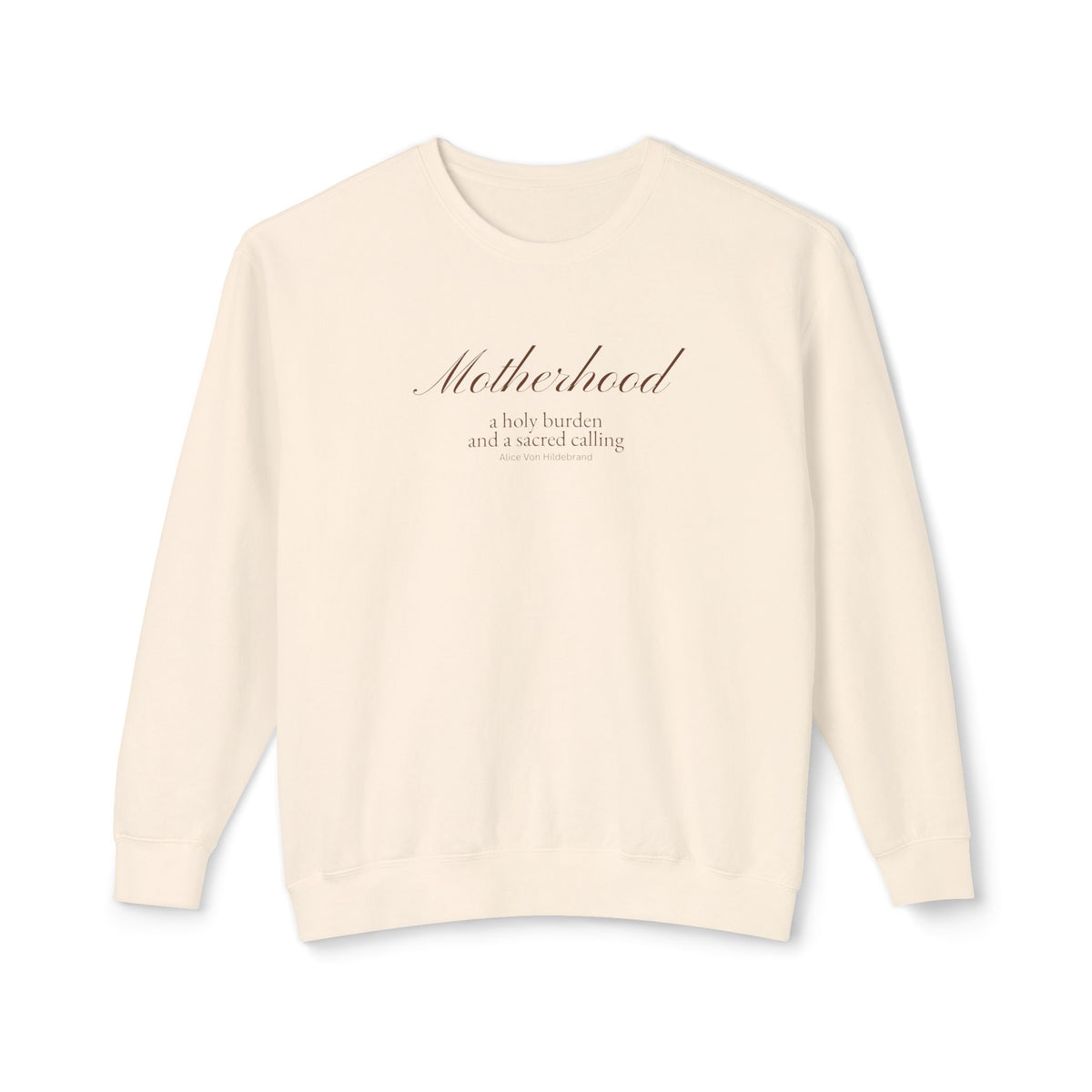 Motherhood | Our Lady of Sorrows - Premium Vintage Catholic Sweatshirt
