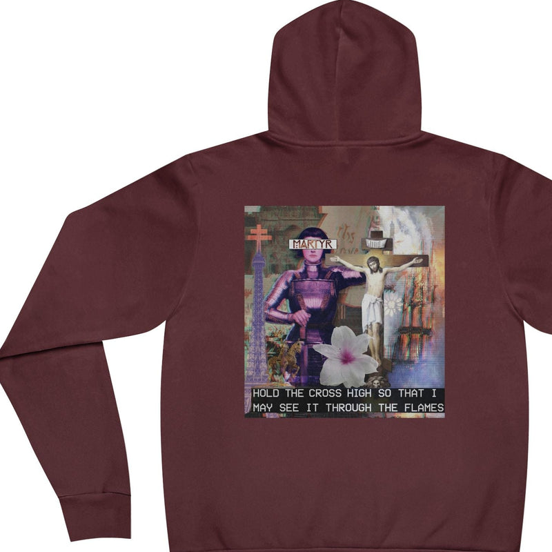 St. Joan of Arc - For Faith and Country - Premium Unisex Hoodie
