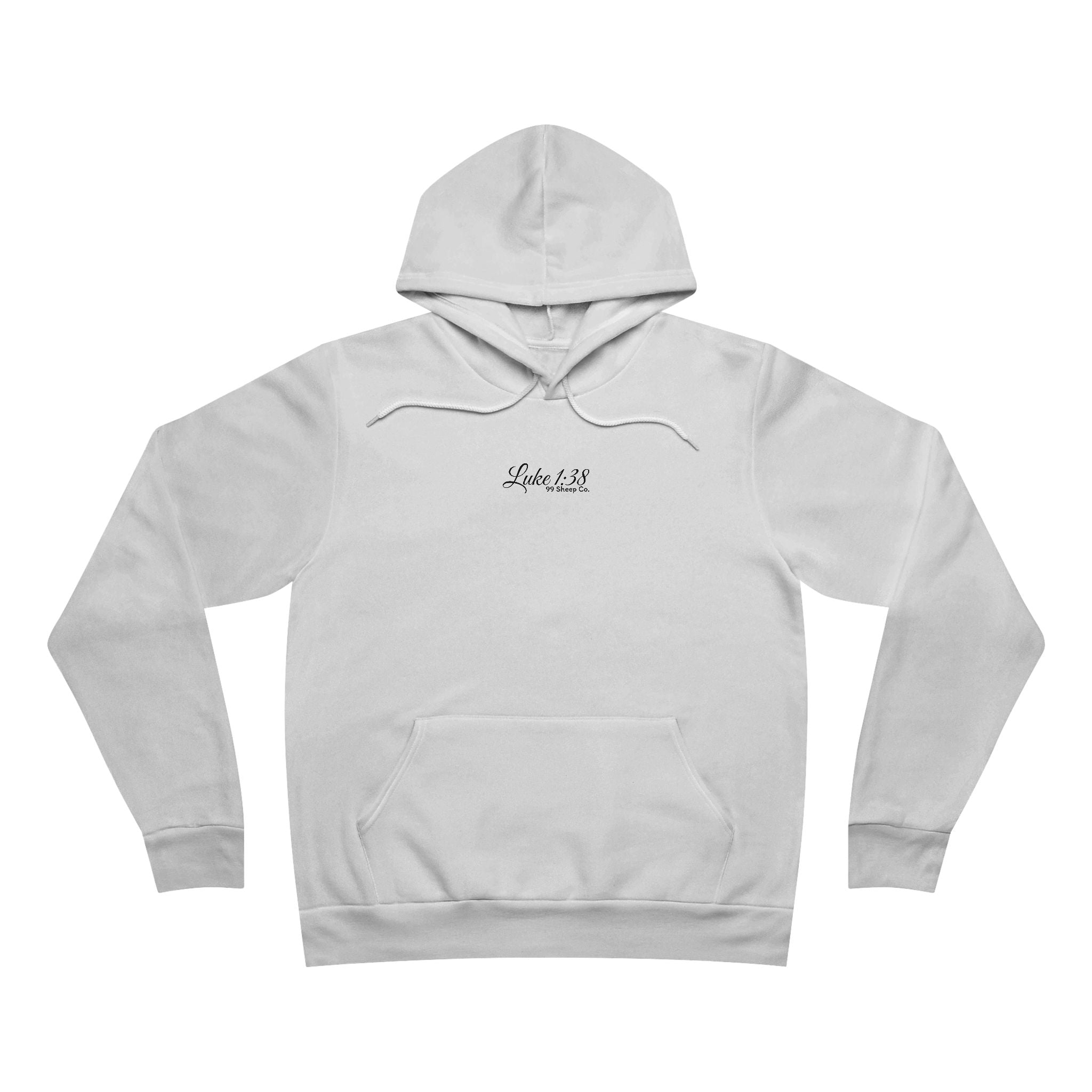 Behold the Handmaid of the Lord - Premium Women's Hoodie - 99 Sheep Signature Collection