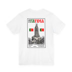 Our Lady of Fátima Catholic T-Shirt · Portugal Soccer Tee · Marian Devotion Apparel · Made in USA · 100% Profits Donated · 2026