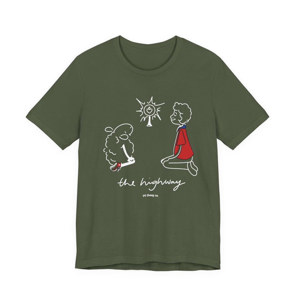 Carlo Acutis The Eucharist - 99 Sheep Signature Collection - Premium Unisex Adult Tee Shirt