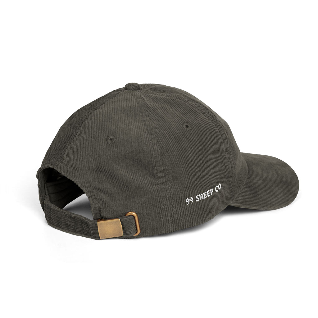 AMDG Vintage Embroidery Corduroy Cap
