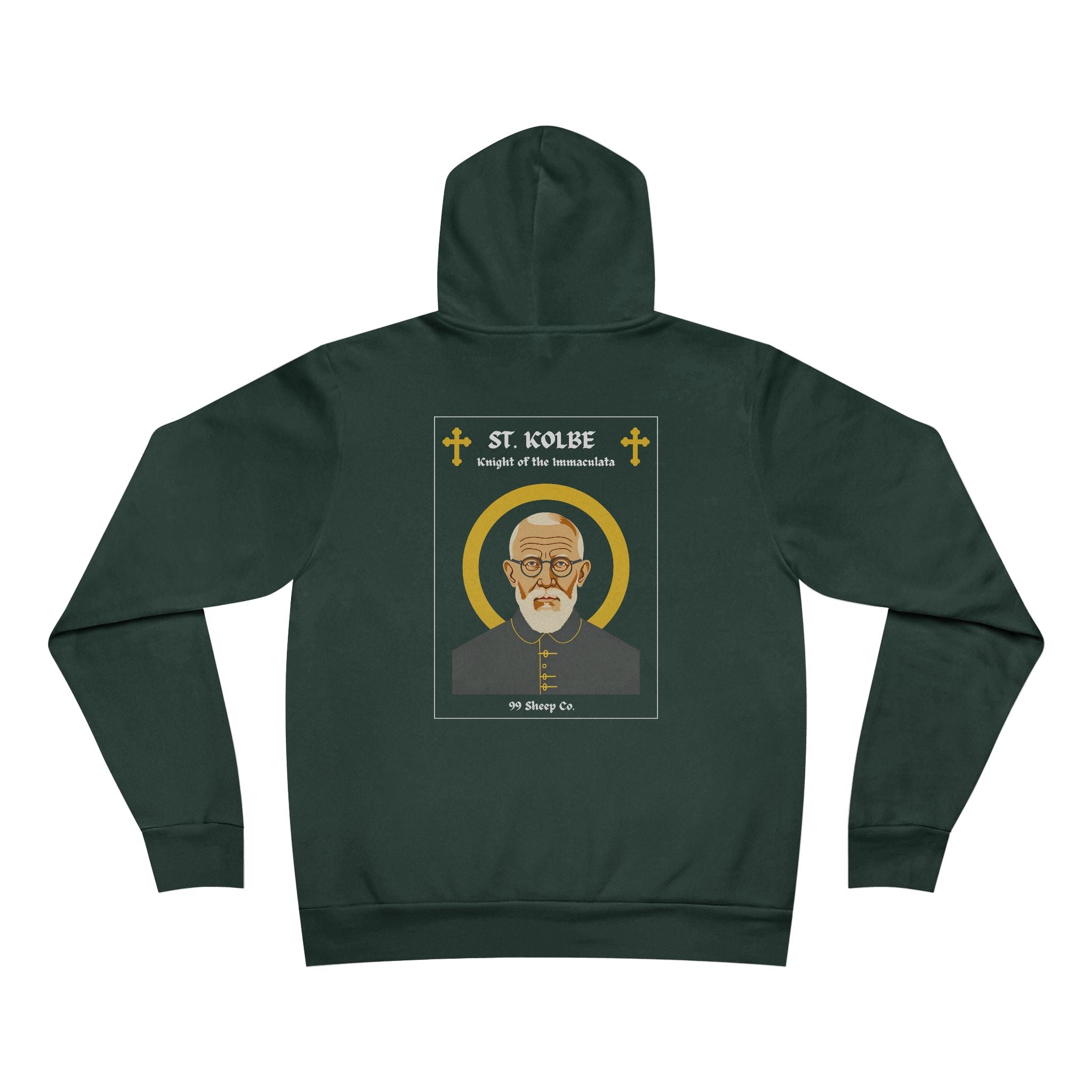 St. Maximillian Kolbe - Battle Ready - Premium Unisex Hoodie